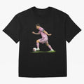 Messi Inter Miami Soccer Art ¨C Football Legend in Pink Jersey Classic T-Shirt Follow Every Goal of Global Football Passion for FIFA World Cup 2026 Group Stage, Made for Cristiano Ronaldo, Haaland and CR7, Spain and Netherlands, Champion Mindset,