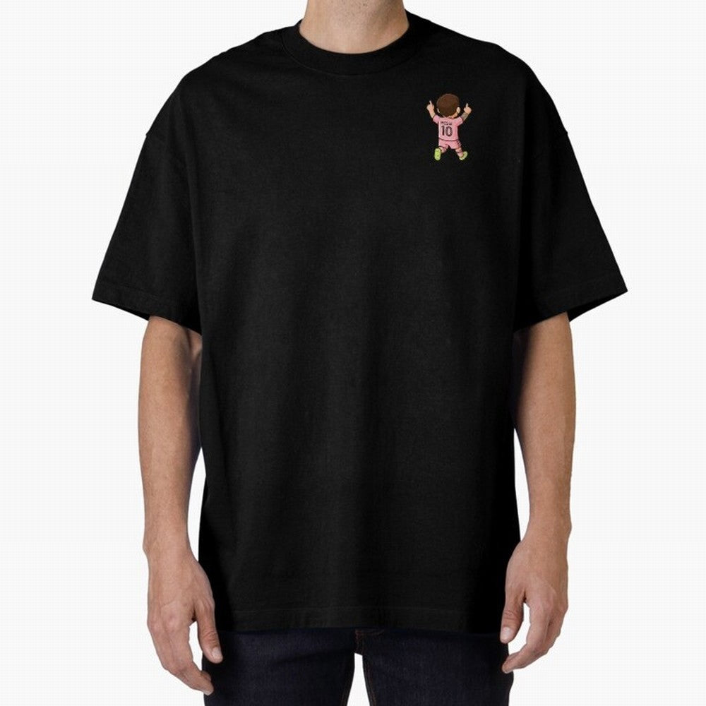 LEO MESSI MIAMI CELEBRATION BACK | CHIBI STICKER Classic T-Shirt Make Game Day About FIFA World Cup 2026 USA Canada Mexico Spirit, Capturing France and Portugal, Messi, CR7 and Mbappe, Soccer Culture, Superstar Moments, National Team Dreams and