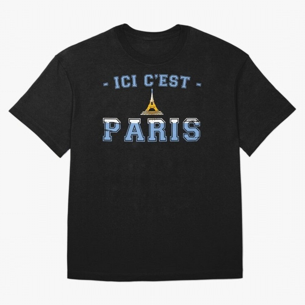 ici c'est paris t-shirts, bienvenue messi, welcome messi, psg fans Classic T-Shirt Represent Global Football Passion for FIFA World Cup 2026 USA Canada Mexico, Inspired by Messi, CR7 and Mbappe, Portugal, Worldwide Fan Energy, Dramatic Goals,