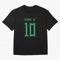 Neymar Jr Brazil Home Jersey 2023 Classic T-Shirt Bring Bold Fan Energy to Global Football Passion for FIFA World Cup 2026 Group Stage, Inspired by Messi, Neymar and Mbappe, Argentina and Brazil, Sports Nostalgia, International Competition, Famous