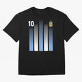Plaid Blue - White Argentina Football 3-Star Champion World Cup Essential T-Shirt Honor the Beautiful Game during FIFA World Cup 2026 Group Stage for Fans of Cristiano Ronaldo, Haaland and CR7 and Portugal, Bringing Match Day Excitement, Supporter