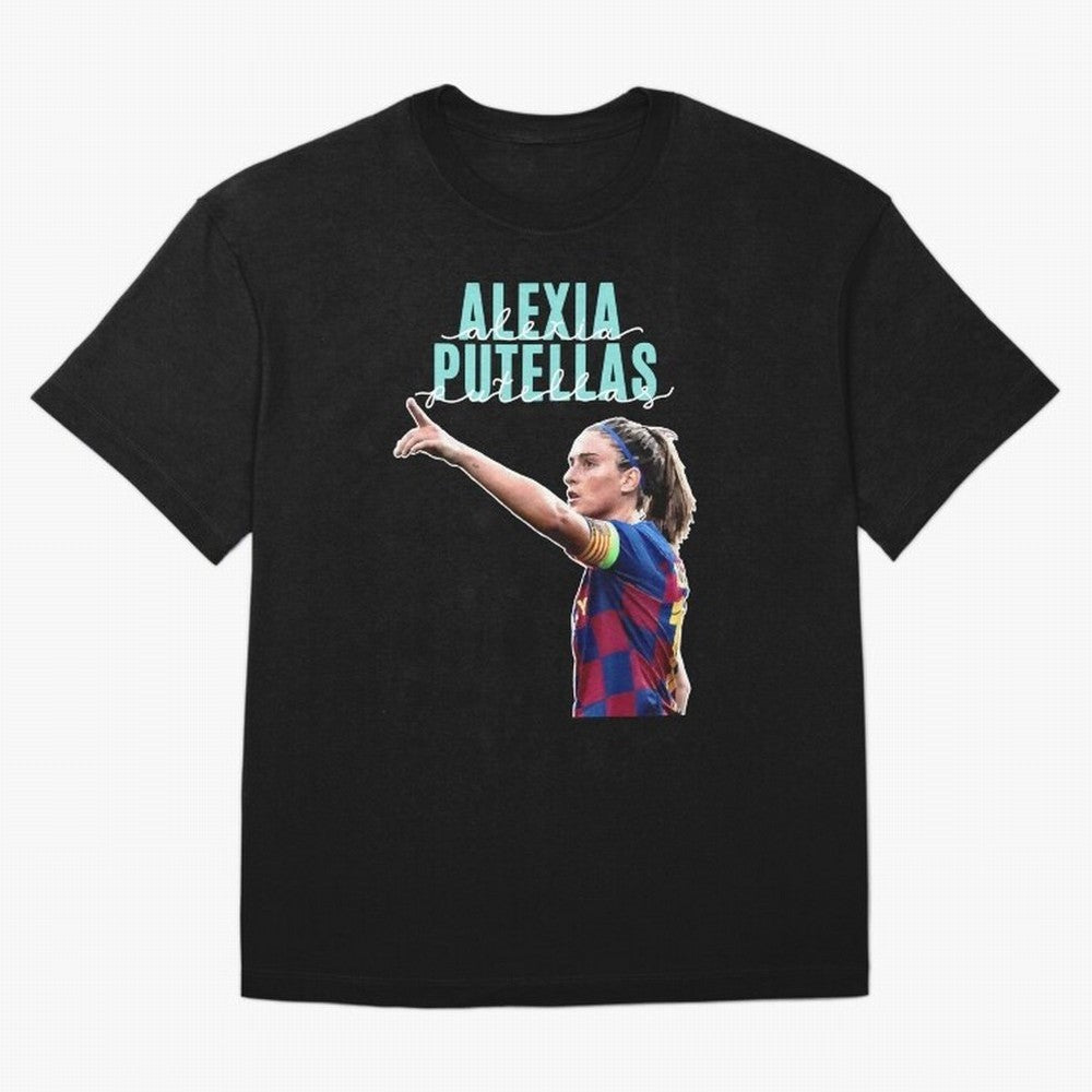 Alexia Putellas Classic T-Shirt Back the Journey through FIFA World Cup 2026 Group Stage Spirit, Made for Brazil, Cristiano Ronaldo, Sports Nostalgia, International Competition, Famous Players and Unforgettable Victories; Perfect for People Who
