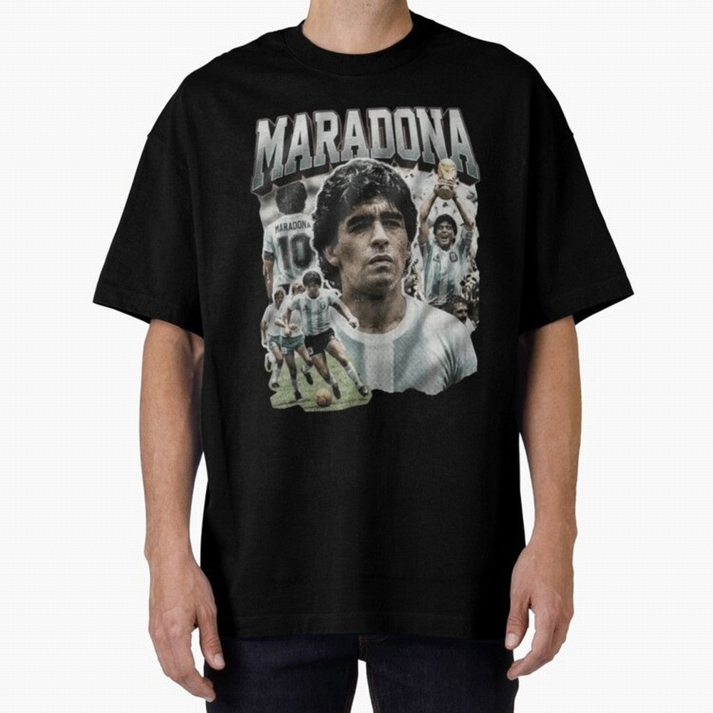 Maradona Eternal ¨C Argentina Legend Classic T-Shirt Represent Football Lovers during FIFA World Cup 2026 Made for CR7 and Messi, Brazil, Portugal and Argentina Energy, Football History, Final Match Energy, Crowd Noise and Once in a Lifetime