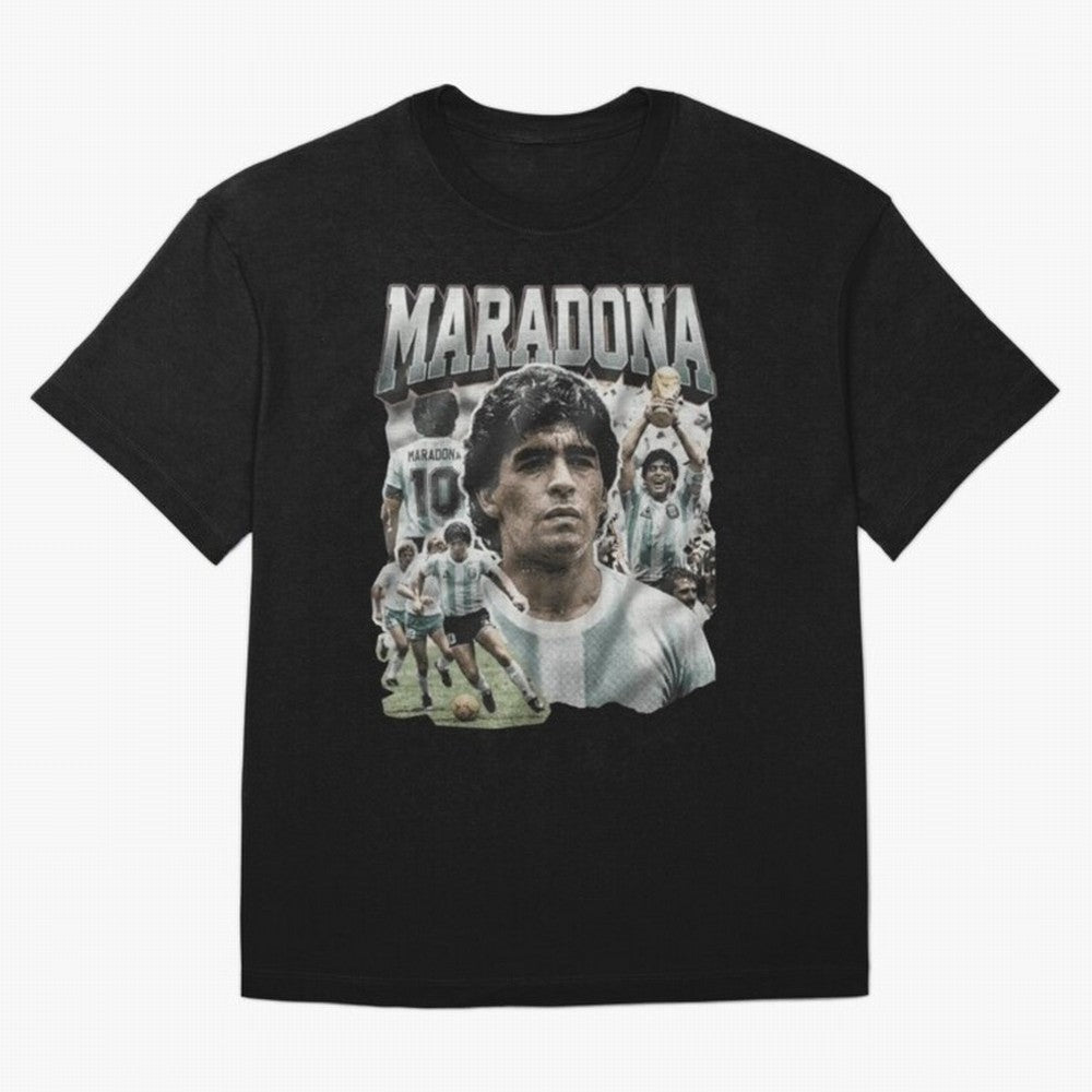 Maradona Eternal ¨C Argentina Legend Classic T-Shirt Represent Football Lovers during FIFA World Cup 2026 Made for CR7 and Messi, Brazil, Portugal and Argentina Energy, Football History, Final Match Energy, Crowd Noise and Once in a Lifetime