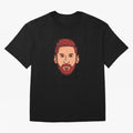 MESS Classic T-Shirt Show Your Stadium Side during Global Football Passion for FIFA World Cup 2026 Group Stage, Centered on Haaland and Mbappe, Portugal, Champion Mindset, Group Stage Buzz, Knockout Tension and Passionate Fan Culture; Ideal for