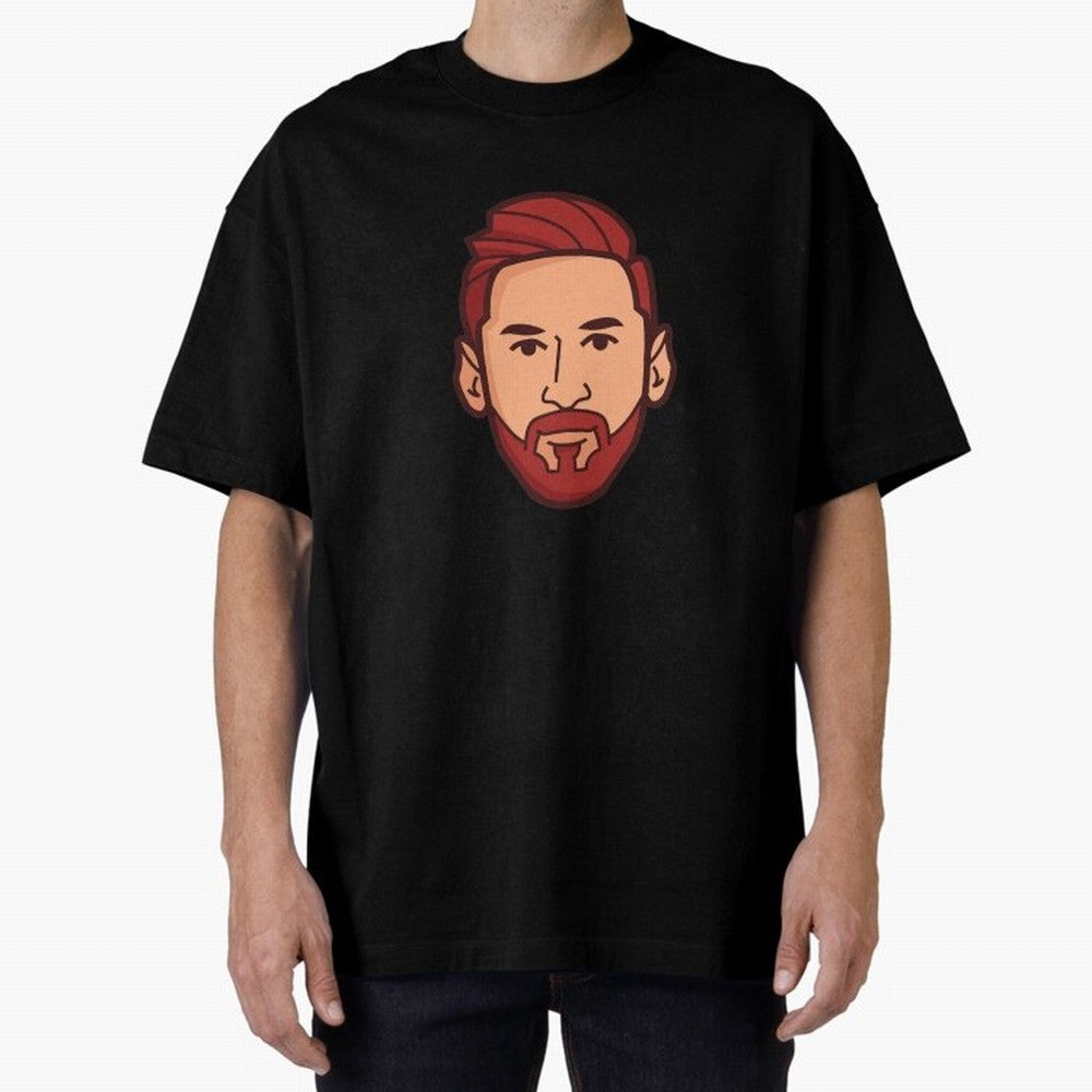 MESS Classic T-Shirt Show Your Stadium Side during Global Football Passion for FIFA World Cup 2026 Group Stage, Centered on Haaland and Mbappe, Portugal, Champion Mindset, Group Stage Buzz, Knockout Tension and Passionate Fan Culture; Ideal for