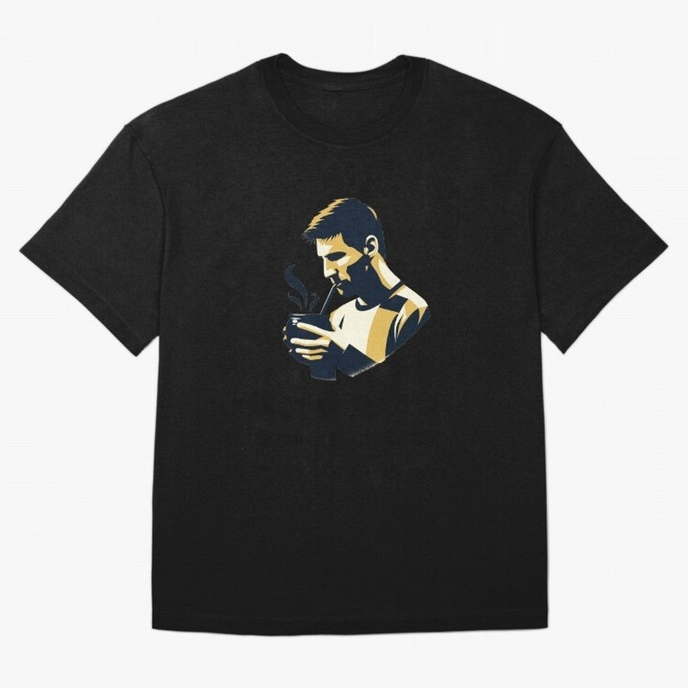 Messi drinking mate Classic T-Shirt Join FIFA World Cup 2026 Group Stage Filled with Neymar, Brazil, Portugal and Argentina Energy, Retro Football Energy, Iconic Rivalries, Trophy Chase Drama and Stadium Atmosphere; Created for Match Day Parties,