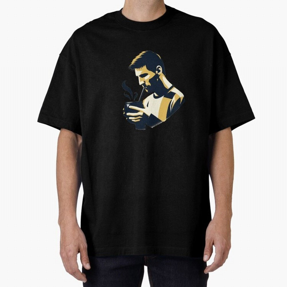 Messi drinking mate Classic T-Shirt Join FIFA World Cup 2026 Group Stage Filled with Neymar, Brazil, Portugal and Argentina Energy, Retro Football Energy, Iconic Rivalries, Trophy Chase Drama and Stadium Atmosphere; Created for Match Day Parties,