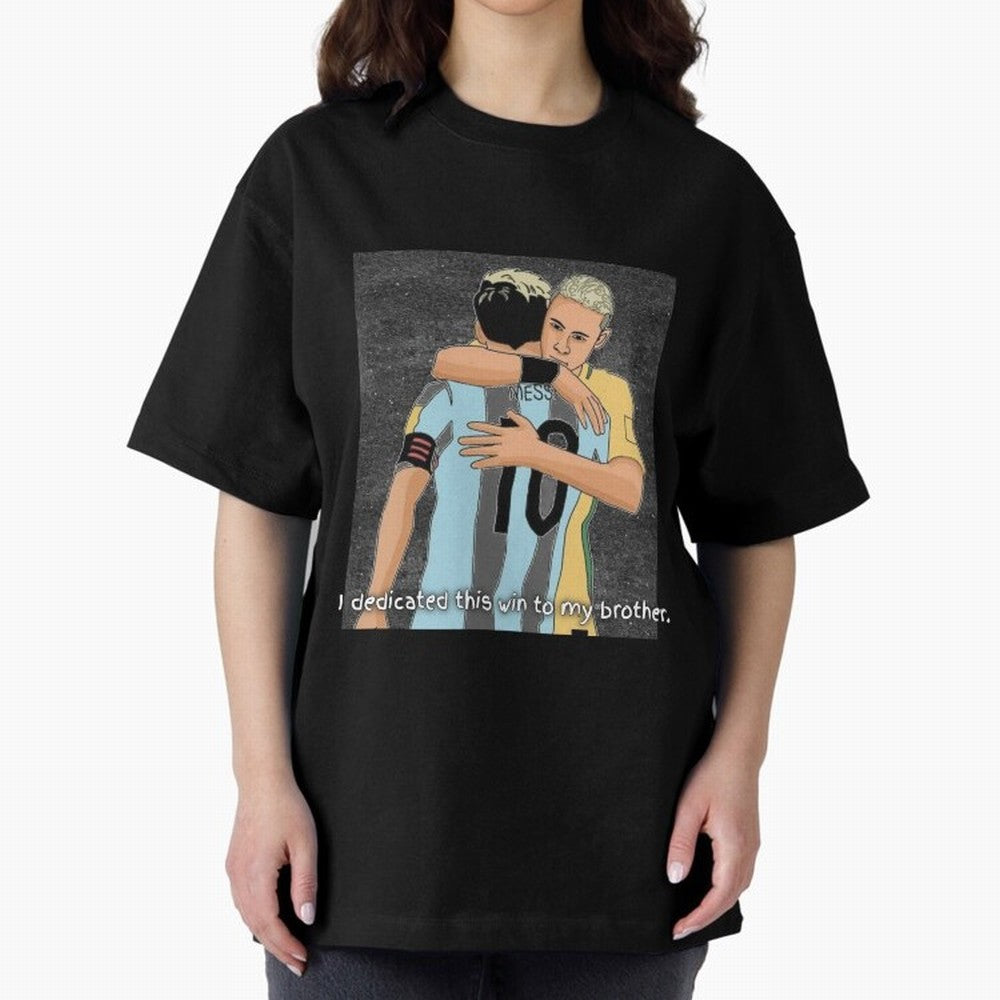 Messi and Neymar Classic T-Shirt Represent Football Lovers during Match Day Hype around FIFA World Cup 2026, CR7 and Messi, France, Global Supporter Spirit, Legendary Goals, National Colors and Tournament Celebration; Ideal for Fans Who Follow