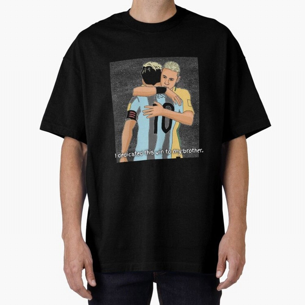 Messi and Neymar Classic T-Shirt Represent Football Lovers during Match Day Hype around FIFA World Cup 2026, CR7 and Messi, France, Global Supporter Spirit, Legendary Goals, National Colors and Tournament Celebration; Ideal for Fans Who Follow