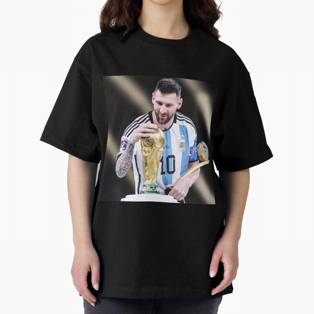 Messi Classic T-Shirt Enjoy Global Football Passion for FIFA World Cup 2026 Group Stage, Built around Haaland and Mbappe, Portugal, Sports Nostalgia, International Competition, Famous Players and Unforgettable Victories; Ideal for Fans Who Follow