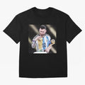 Messi Classic T-Shirt Enjoy Global Football Passion for FIFA World Cup 2026 Group Stage, Built around Haaland and Mbappe, Portugal, Sports Nostalgia, International Competition, Famous Players and Unforgettable Victories; Ideal for Fans Who Follow