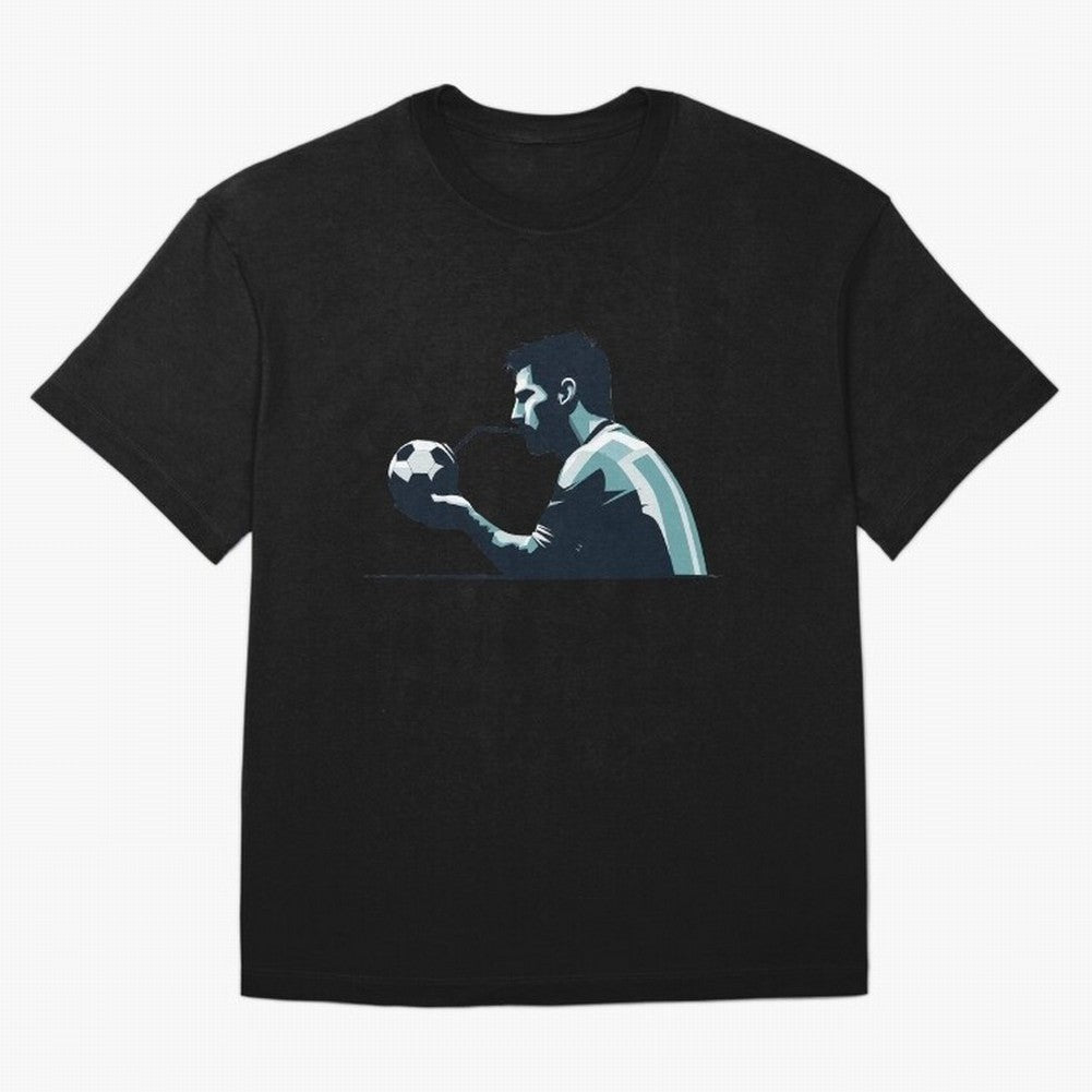 Messi drinking mate with a ball Classic T-Shirt Fuel FIFA World Cup 2026 USA Canada Mexico for Fans of Cristiano Ronaldo, Haaland and CR7 and Argentina, Bringing Football Festival Excitement, Trophy Ambitions, Country Rivalries and Star Player