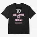 Welcome to Miami 10 - GOAT Classic T-Shirt Fuel Your Fan Pride for the FIFA World Cup 2026 Group Stage Journey through Haaland Highlights, Portugal Pride, Retro Football Energy, Iconic Rivalries, Trophy Chase Drama and Stadium Atmosphere; Made for