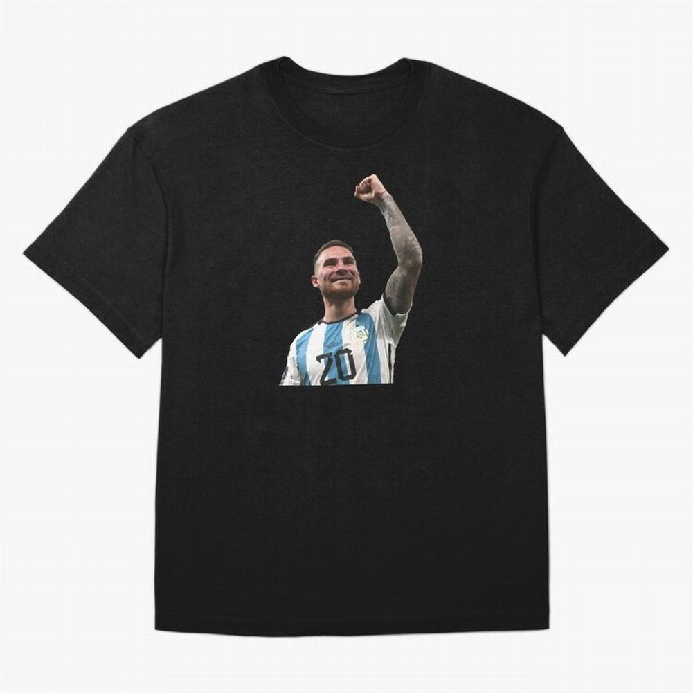 Alexis Mac Allister Classic T-Shirt Honor Football Greatness during Global Football Passion for FIFA World Cup 2026 USA Canada Mexico, Inspired by CR7, England, Supporter Pride, Iconic Celebrations, Legendary Names and Global Match Day Energy;