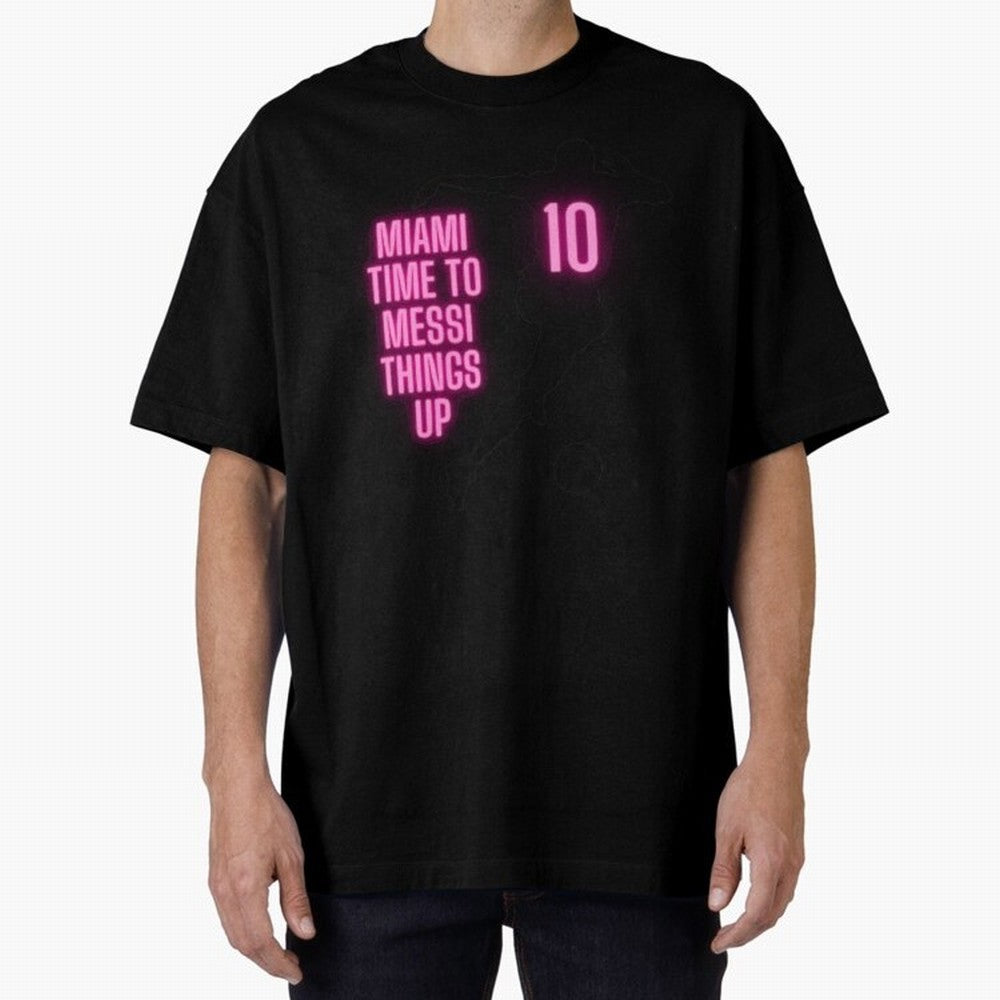 MIAMI MESSI Classic T-Shirt Feel the Trophy Chase of Global Football Passion for FIFA World Cup 2026 USA Canada Mexico, Driven by Cristiano Ronaldo, England and Germany, Supporter Pride, Iconic Celebrations, Legendary Names and Global Match Day