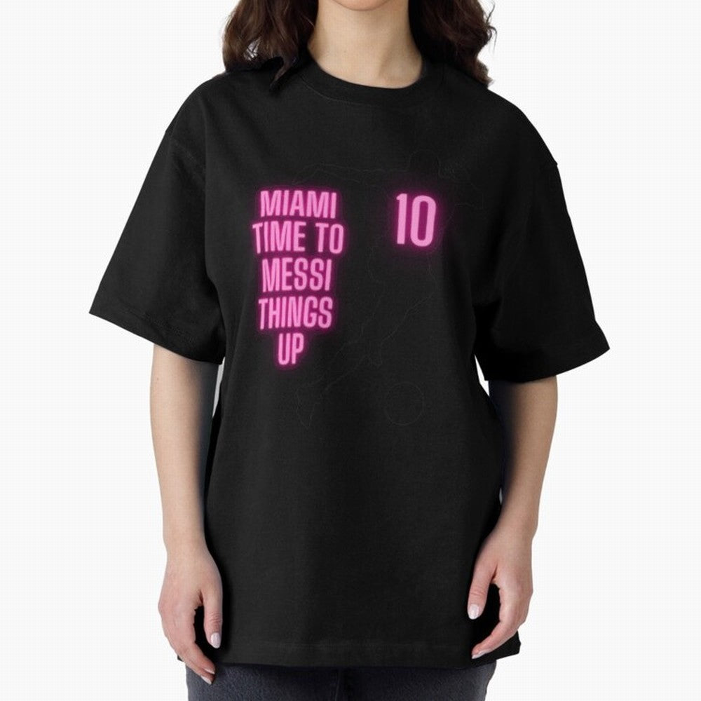 MIAMI MESSI Classic T-Shirt Feel the Trophy Chase of Global Football Passion for FIFA World Cup 2026 USA Canada Mexico, Driven by Cristiano Ronaldo, England and Germany, Supporter Pride, Iconic Celebrations, Legendary Names and Global Match Day