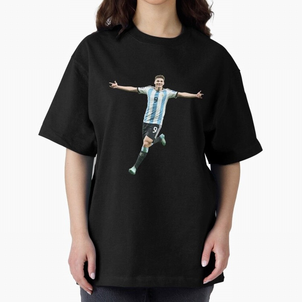 Julian Alvarez Classic T-Shirt Bring Trophy Dreams to FIFA World Cup 2026 Spirit, Driven by Portugal, Messi, Neymar and Mbappe, Goal Celebration Energy, Supporter Heritage, Football Icons and Worldwide Tournament Joy; Ideal for Passionate Fans Who