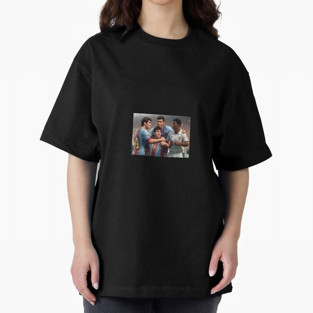 Messi Classic T-Shirt Live the Energy of FIFA World Cup 2026 Spirit, Celebrating Spain and Netherlands, Cristiano Ronaldo, Championship Spirit, Famous Goals, Roaring Crowds and International Football Unity; Perfect for Fans, Collectors, Family
