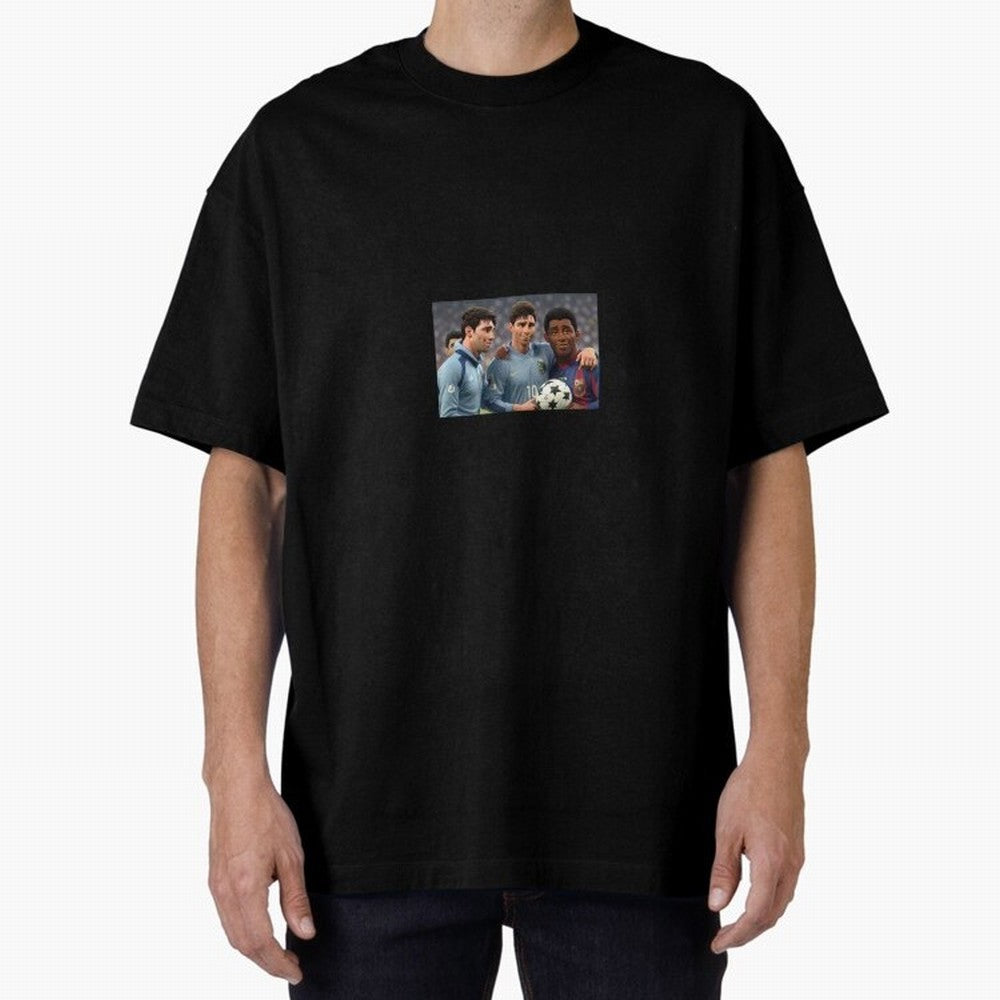 History Oversized T-Shirt Fuel Your Fan Pride for the FIFA World Cup 2026 USA Canada Mexico Journey through Messi, Neymar and Mbappe Highlights, Brazil, Portugal and Argentina Pride, Football Passion, Legendary Performances, Festival Vibes and
