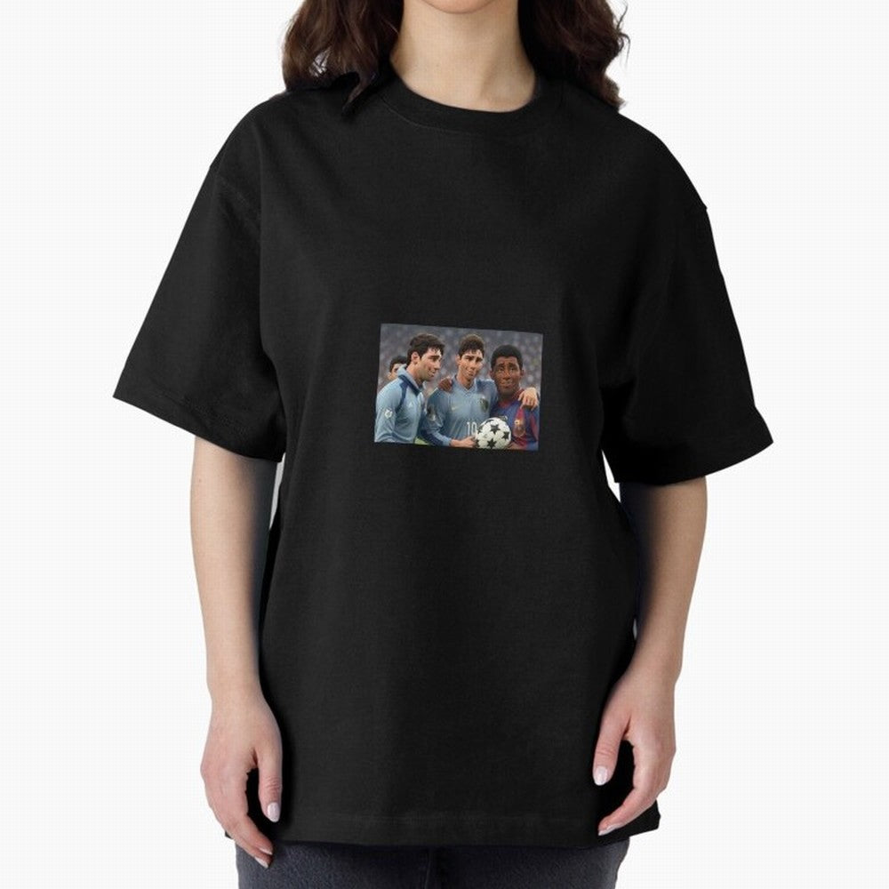 History Oversized T-Shirt Fuel Your Fan Pride for the FIFA World Cup 2026 USA Canada Mexico Journey through Messi, Neymar and Mbappe Highlights, Brazil, Portugal and Argentina Pride, Football Passion, Legendary Performances, Festival Vibes and