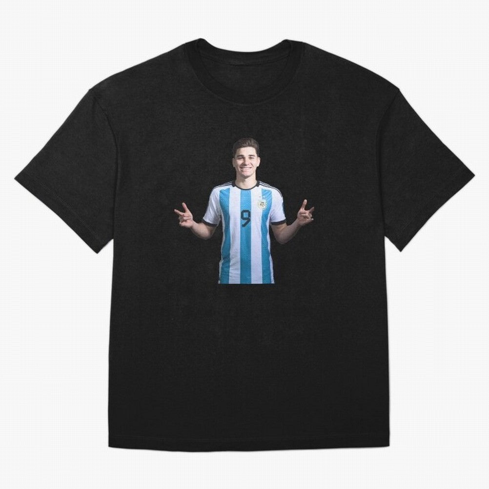 Julian Alvarez Classic T-Shirt Feel the Heartbeat of Match Day Hype around FIFA World Cup 2026 USA Canada Mexico, Messi, CR7 and Mbappe, France, Vintage Soccer Flavor, Modern Football Stars, National Flags and Final Night Emotion; Built for