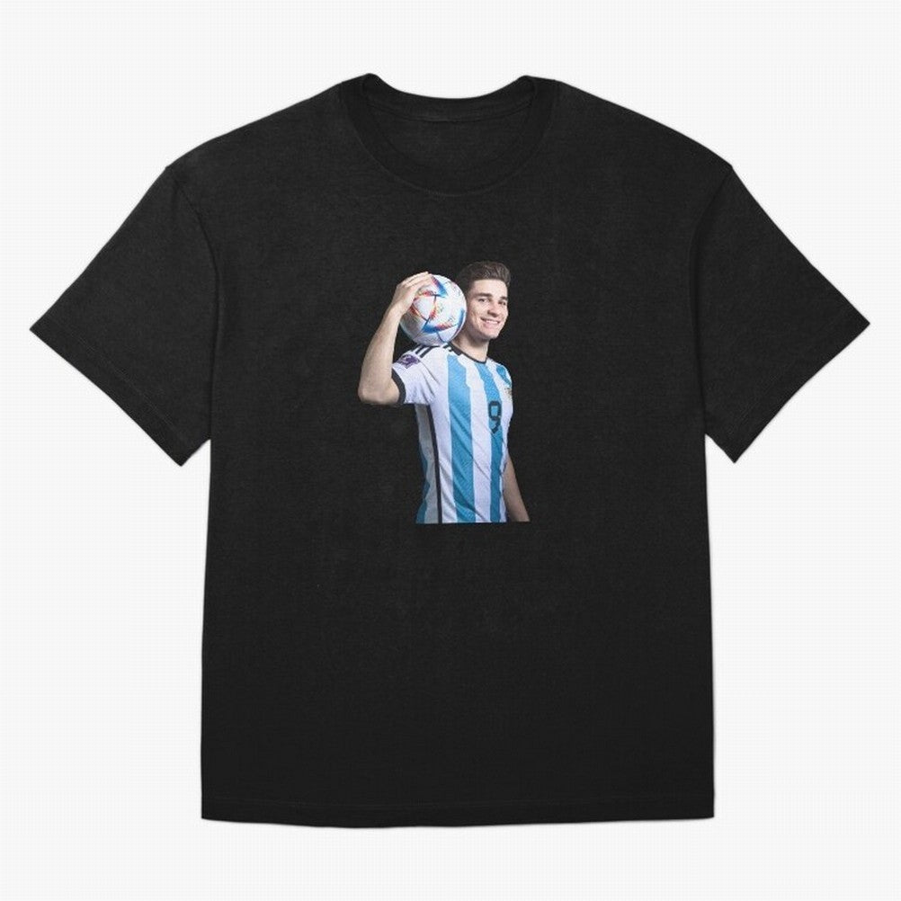 Julian Alvarez Classic T-Shirt Build FIFA World Cup 2026 Group Stage for Fans of Messi and England and Germany, Bringing Football Festival Excitement, Trophy Ambitions, Country Rivalries and Star Player Buzz; Great for Supporters Who Love Legendary