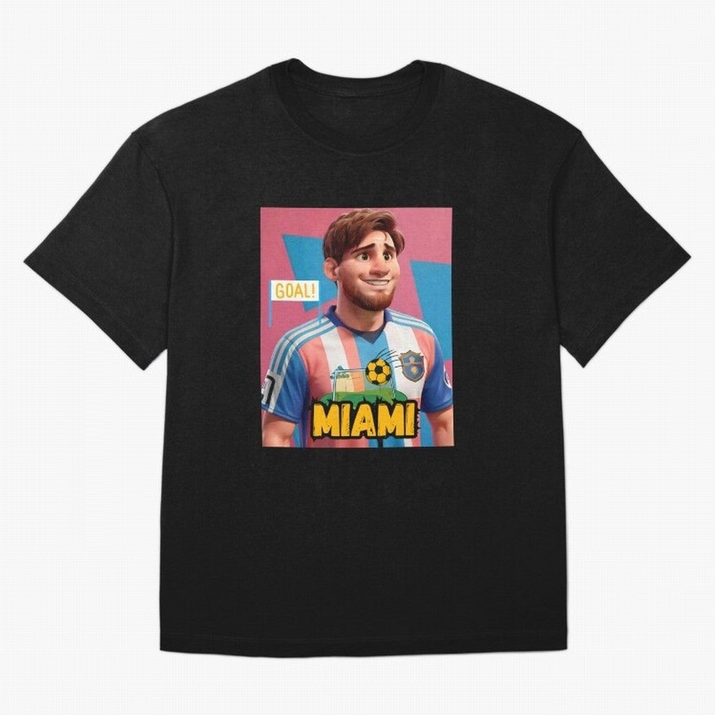 Messi FC Inter Miami Vintage T-shirt, Vintage Messi Football T Shirt, Vintage Soccer Sport Unisex Graphic Tee Classic T-Shirt Carry the Colors and Pride of FIFA World Cup 2026 USA Canada Mexico Spirit, Featuring Argentina and Brazil, Mbappe and