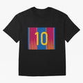 Lionel Messi Gifts & Accessories - Barcelona's Kit Colors - Barcelona - Active T-Shirt Make Your Look Match FIFA World Cup 2026 USA Canada Mexico with Messi, CR7 and Mbappe, France Energy, Goal Celebration Energy, Supporter Heritage, Football Icons