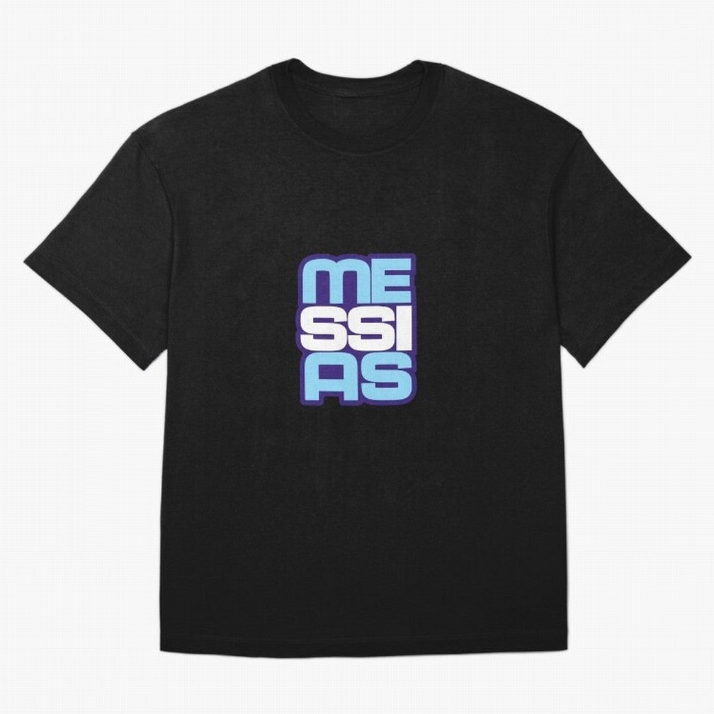 Light blue and white Messias Classic T-Shirt Support Iconic Players in Global Football Passion for FIFA World Cup 2026 Group Stage, Driven by Neymar, England, Champion Mindset, Group Stage Buzz, Knockout Tension and Passionate Fan Culture; Created