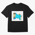 Mesi Oversized T-Shirt Honor the Football Icons of Global Football Passion for FIFA World Cup 2026 Group Stage, with Messi, Brazil, Portugal and Argentina, Vintage Soccer Flavor, Modern Football Stars, National Flags and Final Night Emotion; Made