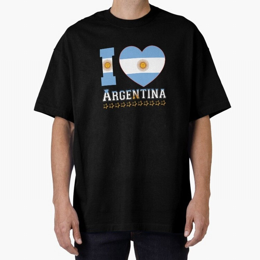 I love Argentina Classic T-Shirt Represent Fans Who Live for the FIFA World Cup 2026 USA Canada Mexico Journey through CR7 Highlights, France Pride, Football History, Final Match Energy, Crowd Noise and Once in a Lifetime Moments; Made for