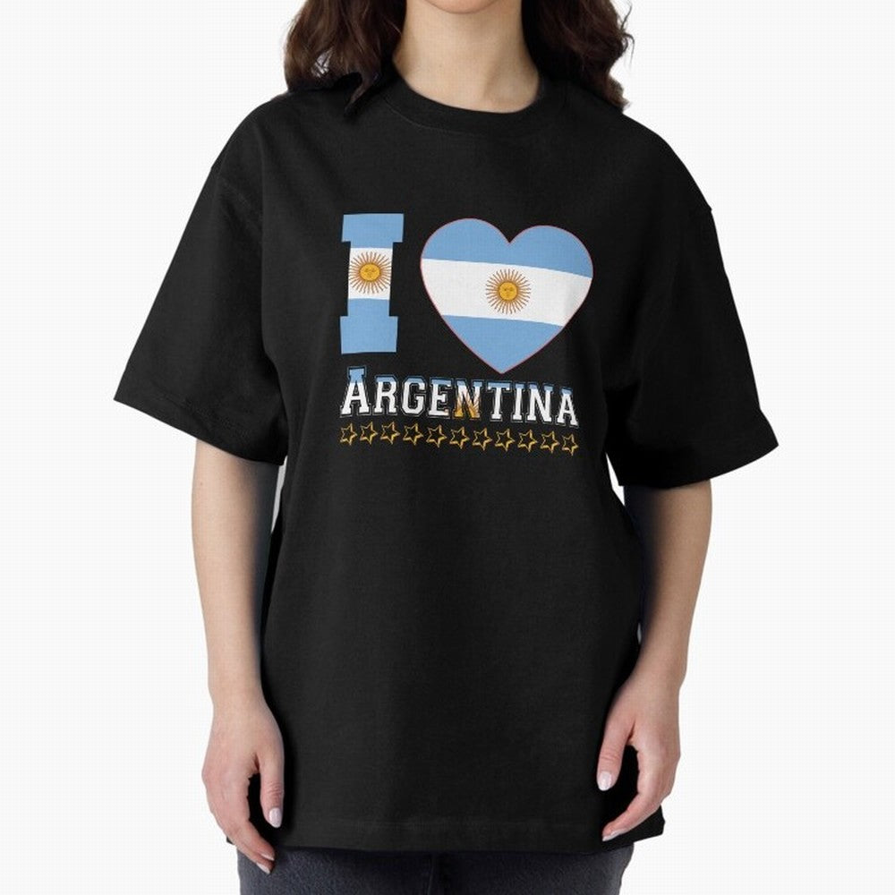 I love Argentina Classic T-Shirt Represent Fans Who Live for the FIFA World Cup 2026 USA Canada Mexico Journey through CR7 Highlights, France Pride, Football History, Final Match Energy, Crowd Noise and Once in a Lifetime Moments; Made for