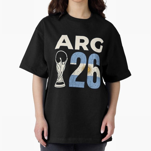 Argentina Football World Cup 2026 - Vintage Arg 26 Flag Design Essential T-Shirt Share FIFA World Cup 2026 Spirit, Capturing Portugal, Haaland and Mbappe, Goal Celebration Energy, Supporter Heritage, Football Icons and Worldwide Tournament Joy;