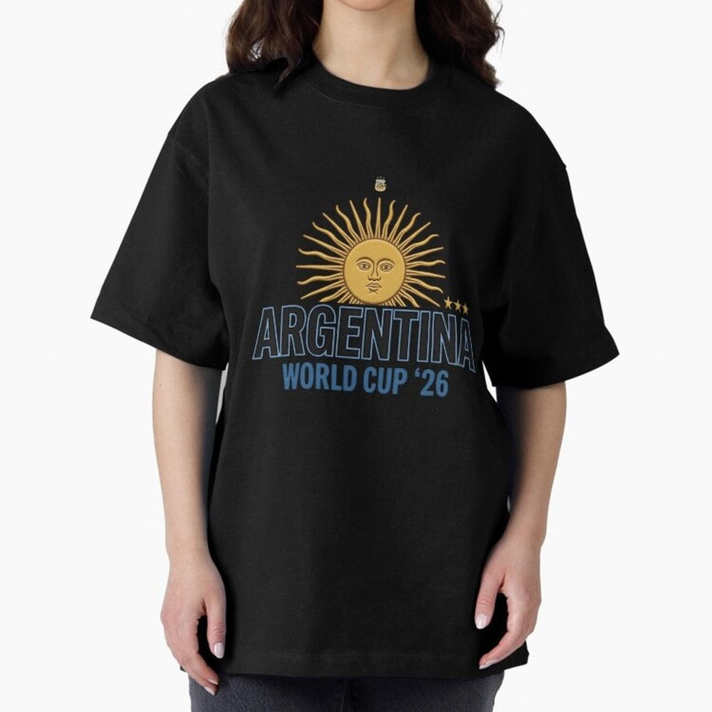 Argentina Football Sun of May - World Cup 2026 Gold Edition Essential T-Shirt Bring Global Tournament Vibes to the FIFA World Cup 2026 Group Stage Journey through Cristiano Ronaldo Highlights, Spain and Netherlands Pride, Tournament Hype, Historic