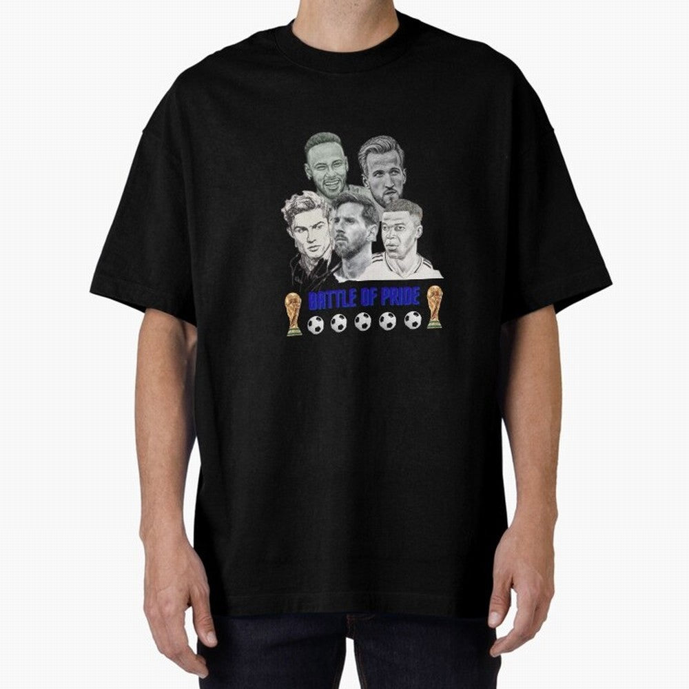 Battle of Pride Classic T-Shirt Celebrate Fan Favorites in Match Day Hype around FIFA World Cup 2026, Haaland and Mbappe, Germany, Soccer Culture, Superstar Moments, National Team Dreams and Competitive Fire; Perfect for Fans, Collectors, Family