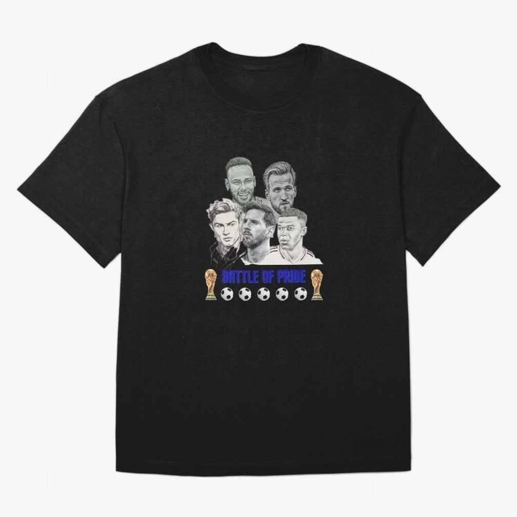 Battle of Pride Classic T-Shirt Celebrate Fan Favorites in Match Day Hype around FIFA World Cup 2026, Haaland and Mbappe, Germany, Soccer Culture, Superstar Moments, National Team Dreams and Competitive Fire; Perfect for Fans, Collectors, Family