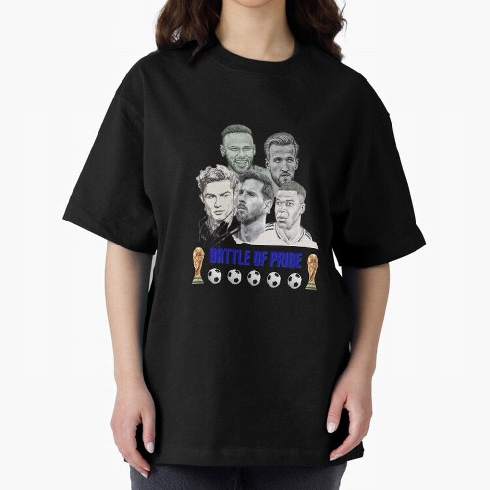 Battle of Pride Classic T-Shirt Celebrate Fan Favorites in Match Day Hype around FIFA World Cup 2026, Haaland and Mbappe, Germany, Soccer Culture, Superstar Moments, National Team Dreams and Competitive Fire; Perfect for Fans, Collectors, Family