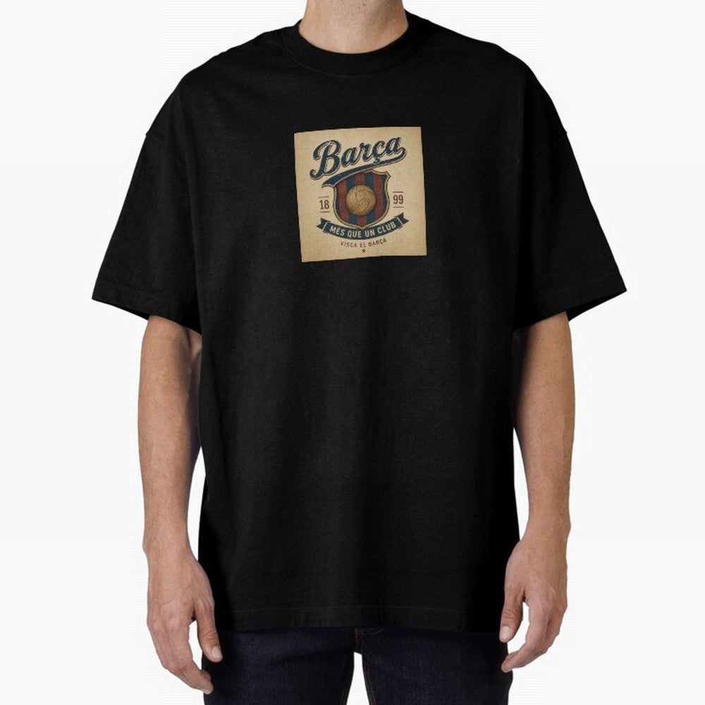 Bar?a Oversized T-Shirt Feel the Roar of FIFA World Cup 2026 Built around Neymar, Haaland and Cristiano Ronaldo, Spain and Netherlands Energy, Match Day Excitement, Supporter Culture, Golden Goals and Global Football Passion; Perfect for People Who