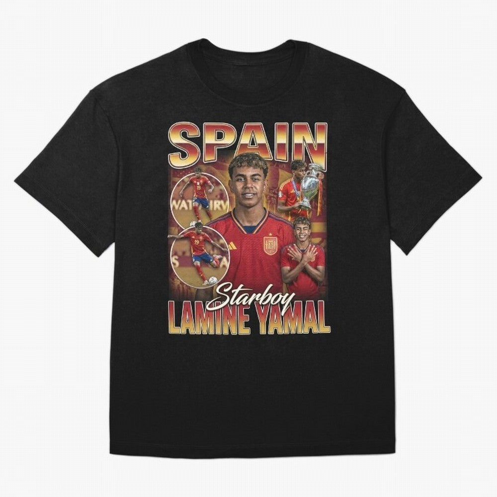 Lamine Yamal Starboy Vintage Classic T-Shirt Stand with Global Football Passion for FIFA World Cup 2026 Group Stage, Built around Cristiano Ronaldo, France, Football Passion, Legendary Performances, Festival Vibes and Supporter Community; Built for