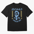 Messi Argentina Vintage Football Design World Cup Fan Art Classic T-Shirt Show Your Stadium Side during FIFA World Cup 2026 Spirit, Built around Netherlands, CR7 and Messi, Soccer Culture, Superstar Moments, National Team Dreams and Competitive