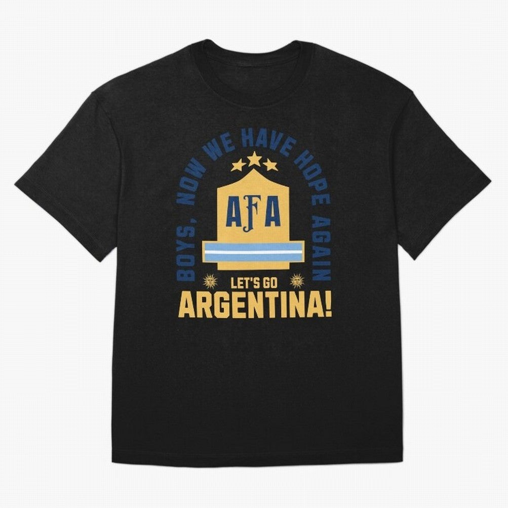 Argentina Soccer 2026 Boys We Have Hope Again Fan Design Classic T-Shirt Feel FIFA World Cup 2026 for Fans of Haaland and Mbappe and England, France and Netherlands, Bringing Match Day Excitement, Supporter Culture, Golden Goals and Global Football