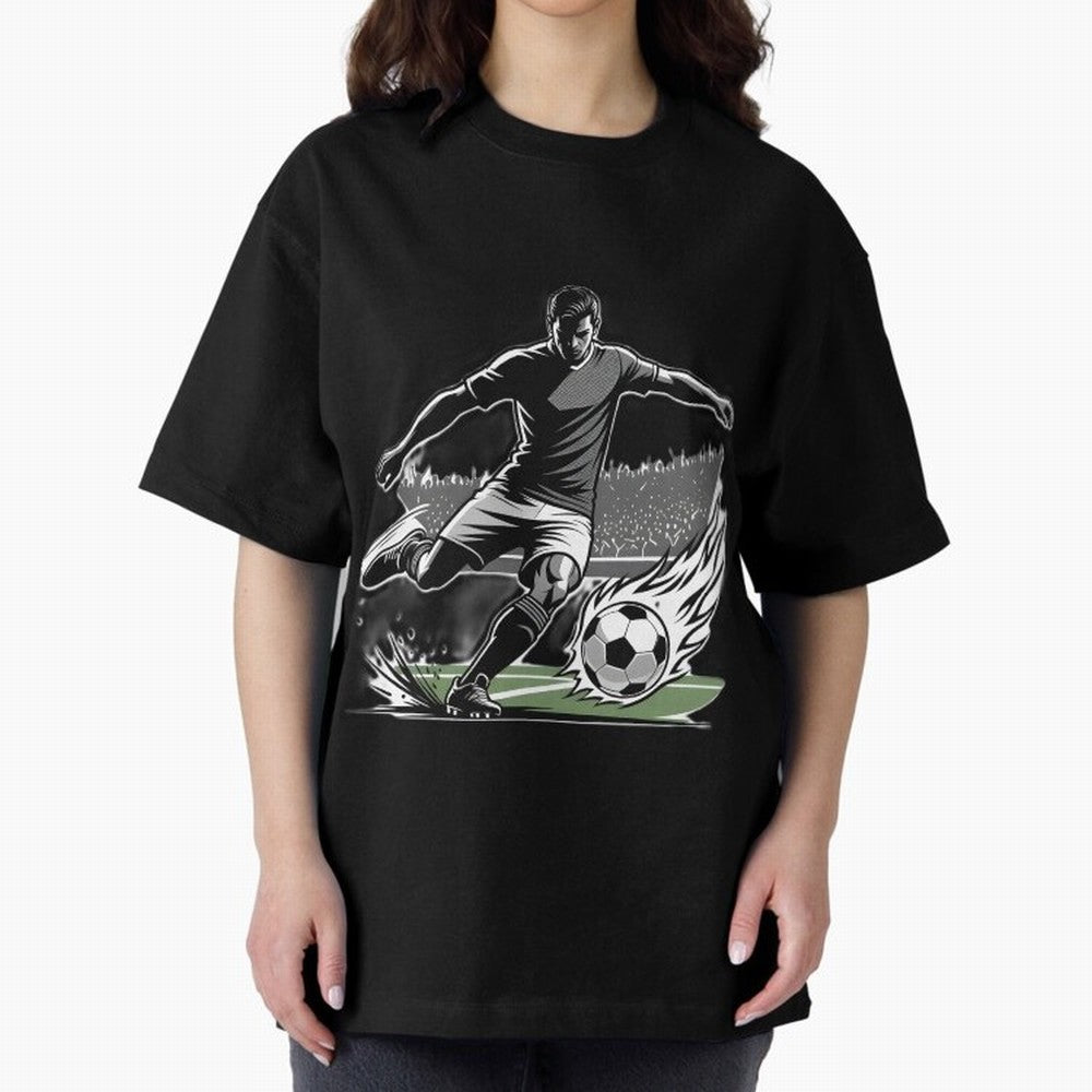 Soccer Player Classic T-Shirt Make Your Look Match Global Football Passion for FIFA World Cup 2026 USA Canada Mexico, Inspired by Messi and Cristiano Ronaldo, Spain and Netherlands, Tournament Hype, Historic Matchups, Family Viewing Parties and