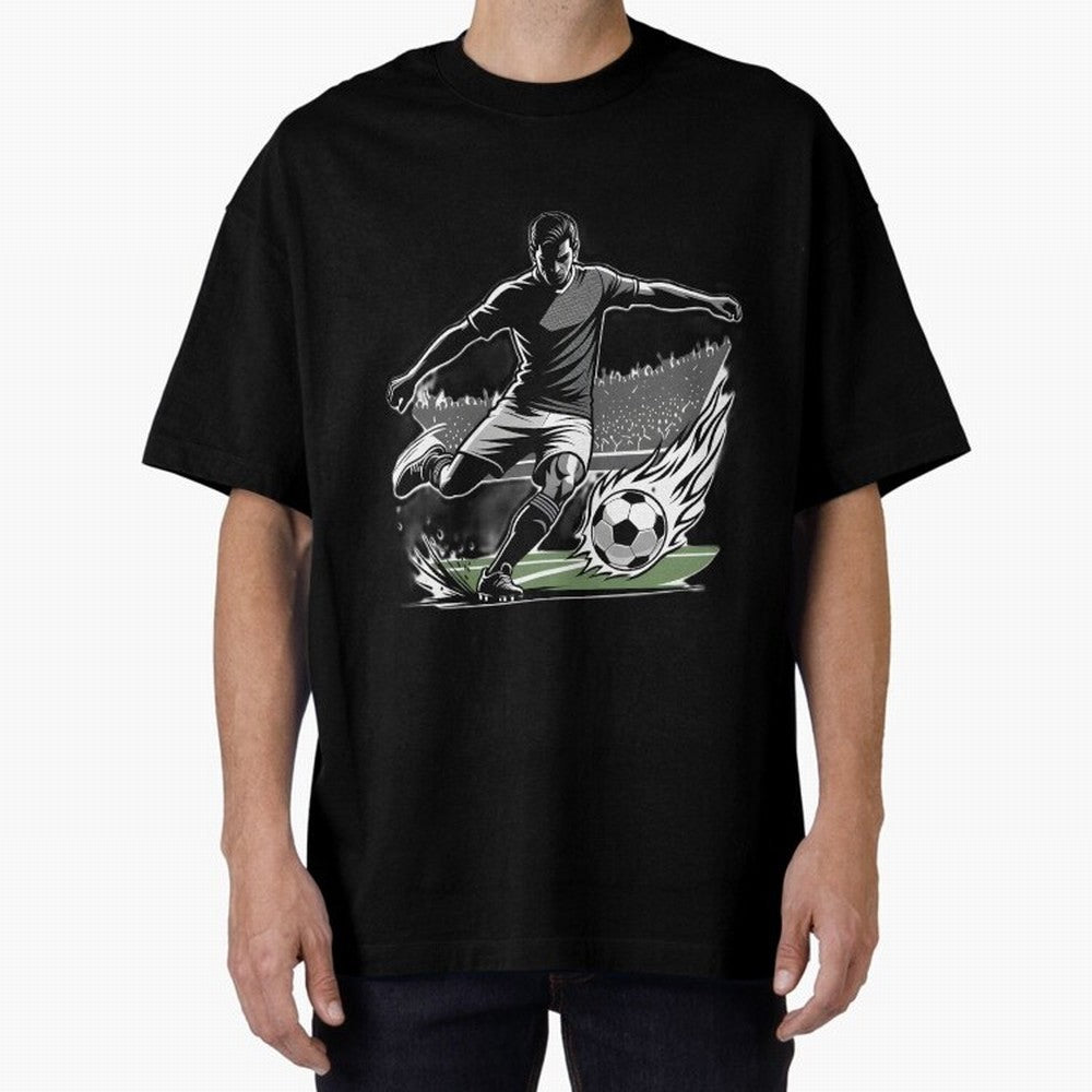 Soccer Player Classic T-Shirt Make Your Look Match Global Football Passion for FIFA World Cup 2026 USA Canada Mexico, Inspired by Messi and Cristiano Ronaldo, Spain and Netherlands, Tournament Hype, Historic Matchups, Family Viewing Parties and