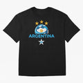Argentina 2026 Stars Oversized T-Shirt Turn Every Weekend Toward Global Football Passion for FIFA World Cup 2026, Featuring Neymar, England, France and Netherlands, Supporter Pride, Iconic Celebrations, Legendary Names and Global Match Day Energy;