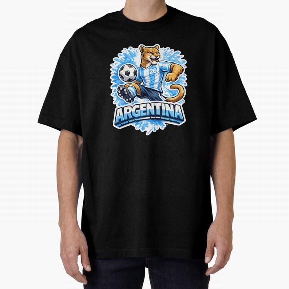 Argentina Soccer Mascot - Albiceleste Edition Essential T-Shirt Enjoy FIFA World Cup 2026 Group Stage Celebrating CR7, England, France and Netherlands Energy, Global Supporter Spirit, Legendary Goals, National Colors and Tournament Celebration;