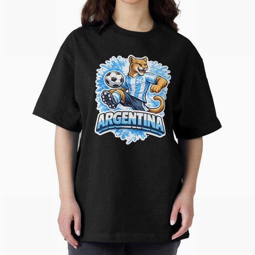 Argentina Soccer Mascot - Albiceleste Edition Essential T-Shirt Enjoy FIFA World Cup 2026 Group Stage Celebrating CR7, England, France and Netherlands Energy, Global Supporter Spirit, Legendary Goals, National Colors and Tournament Celebration;