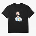 Argentina Soccer Football Player Oversized T-Shirt Build FIFA World Cup 2026 Connected to Cristiano Ronaldo, England, France and Netherlands Energy, Supporter Pride, Iconic Celebrations, Legendary Names and Global Match Day Energy; Built for