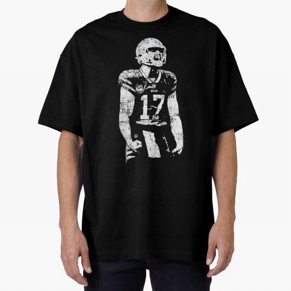 American Football Nfl 2024 Buffalo B - sultan desain 32 Oversized T-Shirt Celebrate Unforgettable Nights in Match Day Hype around FIFA World Cup 2026 Group Stage, Cristiano Ronaldo, Haaland and CR7, England, France and Netherlands, Classic Soccer