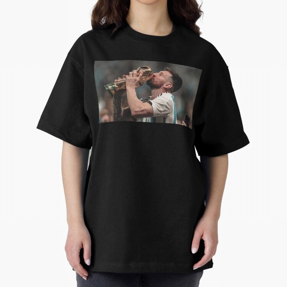 MESSI WITH THE WORLD CUP Classic T-Shirt Celebrate Rivalries and Pride in FIFA World Cup 2026 Group Stage Connected to Haaland, Brazil, Portugal and Argentina Energy, Supporter Pride, Iconic Celebrations, Legendary Names and Global Match Day